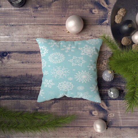Husa de perna, NYXMAS119, 43x43 cm, 50% Bumbac / 50% Poliester, Multicolor