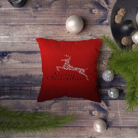 Husa de perna, NYXMAS122, 43x43 cm, 50% Bumbac / 50% Poliester, Multicolor