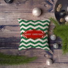 Husa de perna, NYXMAS123, 43x43 cm, 50% Bumbac / 50% Poliester, Multicolor