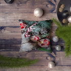 Husa de perna, NYXMAS124, 43x43 cm, 50% Bumbac / 50% Poliester, Multicolor