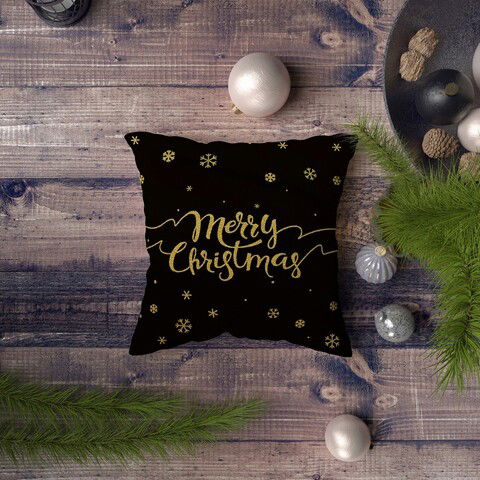 Husa de perna, NYXMAS142, 43x43 cm, 50% Bumbac / 50% Poliester, Multicolor