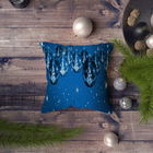Perna decorativa, NYXMAS044, 43x43 cm, 50% Bumbac / 50% Poliester, Multicolor