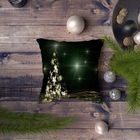 Perna decorativa, NYXMAS047, 43x43 cm, 50% Bumbac / 50% Poliester, Multicolor