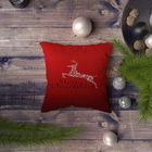 Perna decorativa, NYXMAS122, 43x43 cm, 50% Bumbac / 50% Poliester, Multicolor