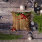 Perna decorativa, NYXMAS125, 43x43 cm, 50% Bumbac / 50% Poliester, Multicolor