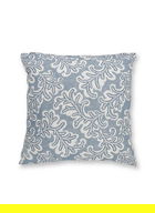 Perna decorativa, YST0391, 45x45 cm, Poliester, Albastru alb