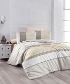 Lenjerie de pat dubla (DE), Pine - Beige, Life Style, Bumbac Ranforce