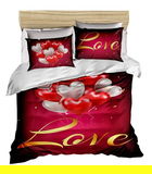 Lenjerie de pat dubla King (EU) (ES), 3 piese, 155, Pearl Home, Bumbac