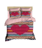 Lenjerie de pat dubla King (EU) (ES), 3 piese, 209, Pearl Home, Bumbac