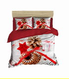 Lenjerie de pat dubla King (EU) (ES), 3 piese, 416, Pearl Home, Bumbac