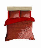 Lenjerie de pat dubla King (EU) (ES), 3 piese, 441, Pearl Home, Bumbac