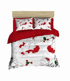 Lenjerie de pat dubla King (EU) (ES), 3 piese, 448, Pearl Home, Bumbac