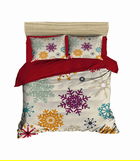 Lenjerie de pat dubla King (EU) (ES), 3 piese, 460, Pearl Home, Bumbac