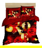 Lenjerie de pat dubla King (IT), 3 piese, 158, Pearl Home, Bumbac