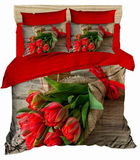 Lenjerie de pat dubla King (IT), 3 piese, 190, Pearl Home, Bumbac