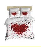 Lenjerie de pat dubla King (IT), 3 piese, 206, Pearl Home, Bumbac