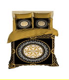 Lenjerie de pat dubla King (IT), 3 piese, 3D4, Pearl Home, Bumbac