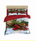 Lenjerie de pat dubla King (IT), 3 piese, 407, Pearl Home, Bumbac