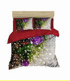 Lenjerie de pat dubla King (IT), 3 piese, 409, Pearl Home, Bumbac