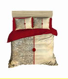 Lenjerie de pat dubla King (IT), 3 piese, 465, Pearl Home, Bumbac