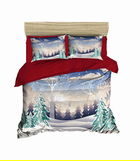 Lenjerie de pat dubla King (IT), 3 piese, 467, Pearl Home, Bumbac