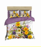 Lenjerie de pat dubla Super King (EU) (IT), 3 piese, 151, Pearl Home, Bumbac