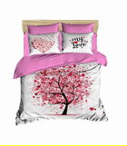 Lenjerie de pat dubla Super King (EU) (IT), 3 piese, 185, Pearl Home, Bumbac
