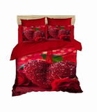 Lenjerie de pat dubla Super King (EU) (IT), 3 piese, 191, Pearl Home, Bumbac