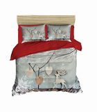 Lenjerie de pat dubla Super King (EU) (IT), 3 piese, 420, Pearl Home, Bumbac