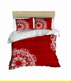 Lenjerie de pat dubla Super King (EU) (IT), 3 piese, 422, Pearl Home, Bumbac