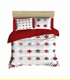 Lenjerie de pat dubla Super King (EU) (IT), 3 piese, 428, Pearl Home, Bumbac