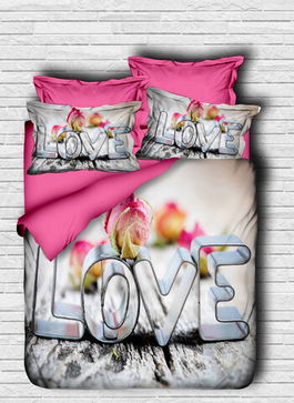Lenjerie de pat dubla King (FR), 3 piese, 137, Pearl Home, Bumbac