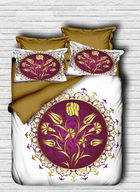 Lenjerie de pat dubla King (FR), 3 piese, 139, Pearl Home, Bumbac