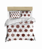 Lenjerie de pat dubla King (FR), 3 piese, 429, Pearl Home, Bumbac