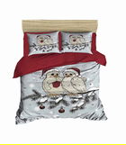 Lenjerie de pat dubla King (FR), 3 piese, 435, Pearl Home, Bumbac