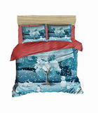 Lenjerie de pat dubla King (FR), 3 piese, 432, Pearl Home, Bumbac