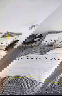 Lenjerie de pat pentru o persoana (DE), Crow Flies, Primacasa by Türkiz, Bumbac Ranforce