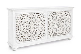 Bufet inferior Alinta, Bizzotto, 178 x 44 x 98 cm, lemn de mango/MDF