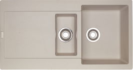 Chiuveta bucatarie fragranite Franke Maris MRG 651 reversibila 970x500mm tehnologie Sanitized Sahara
