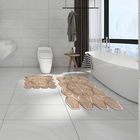 Set covoraș de baie (2 bucăți), Alanur Home, 21014515VZ, Poliester, Crem