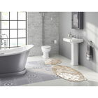 Set covoraș de baie (2 bucăți), Alanur Home, 210FG41915VZ, Poliester, Bej