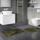 Set covoraș de baie (2 bucăți), Alanur Home, COTTONKT000187, Bumbac, Verde