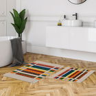 Set covoraș de baie (2 bucăți), Alanur Home, KT464, Poliester, Multicolor