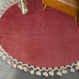 Covoraș de baie, Alanur Home, 1285, Fibre acrilice, Fucsia