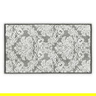 Prosop, L`appartement , Damask Yard Dyed, Bumbac, Alb / Gri