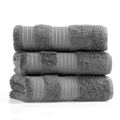 Prosop, L`appartement , London Wash, 60% Bumbac/40% Bambus, Antracit