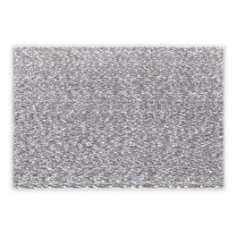 Covoraș de baie, L'appartement , Grade, 60x90 cm, Bumbac, Gri închis/Alb