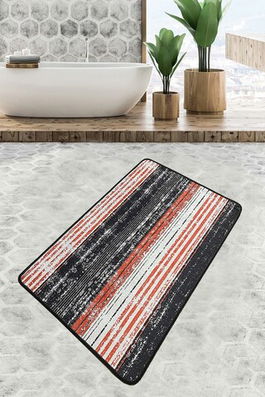 Covoraș de baie, Chilai, Flang, 70x120 cm, Poliester, Multicolor