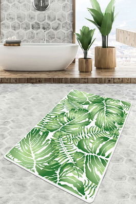 Covoraș de baie, Chilai, Pied Djt 80x100, 80x100 cm, Poliester, Multicolor