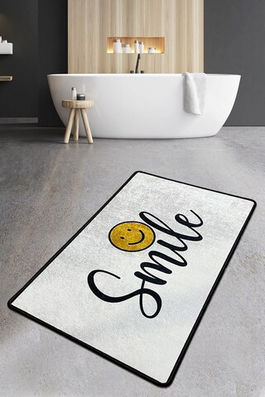 Covoraș de baie, Chilai, Smile Djt (80 x 100), 80x100 cm, Poliester, Multicolor
